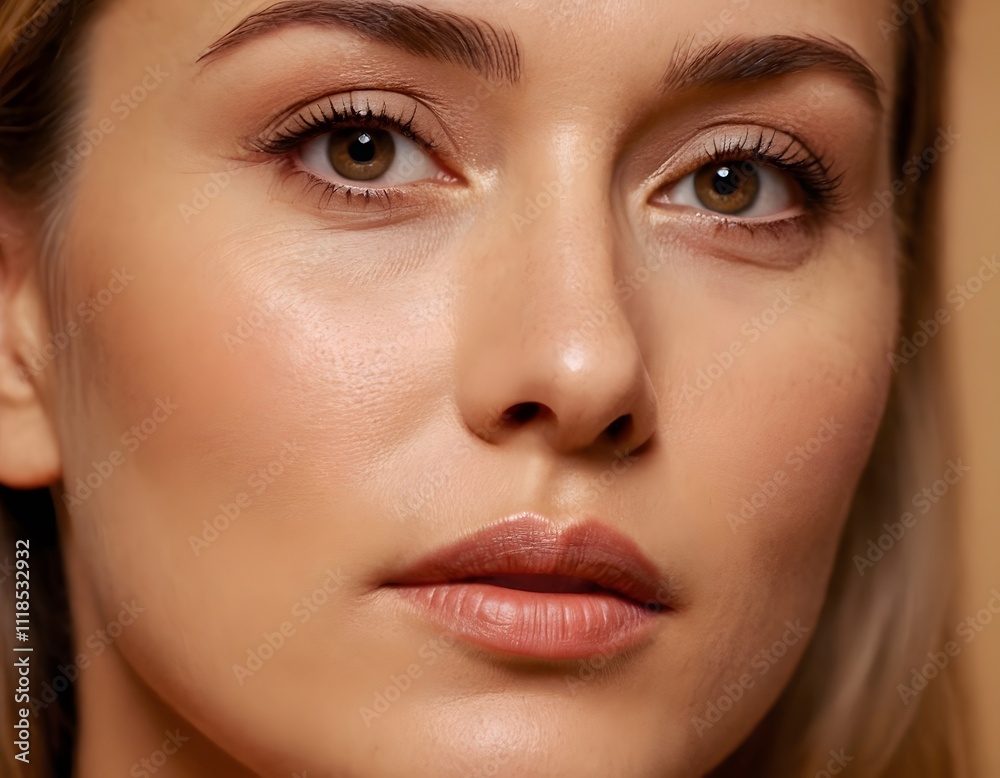 close up portrait of a skin care model gorgeous woman beautiful eyes and face glowing skin close up portrait of a skin care model gorgeous woman beautiful eyes and face glowing skin