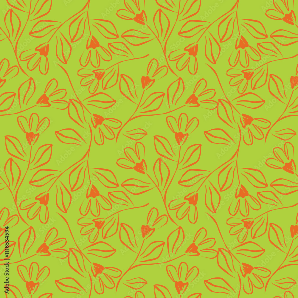 Vector seamless pattern. Pretty pattern in small flowers. Small pink, white and yellow flowers. Dark blue background. Ditsy floral background. Trendy template for fashion prints. Stock vector.