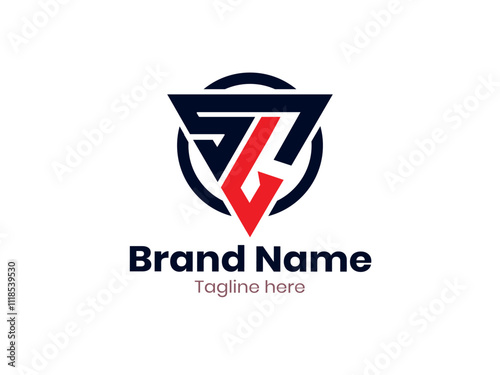 Free Download SL logo, Letter SL logo design vector with black and red colors. SL Letter Logo Design.  - GFXLoad