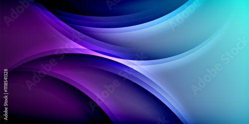 Expressive poster with shadow lines. Features technology, minimalist, and business themes, bright vibrant color schemes