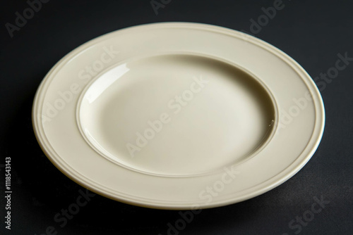 Empty Dessert Plate