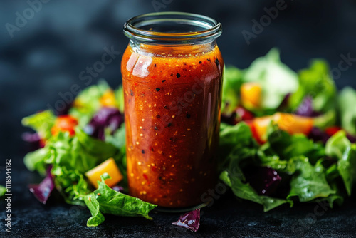 Salad Dressing Bottle
