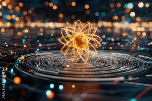 Atom Background