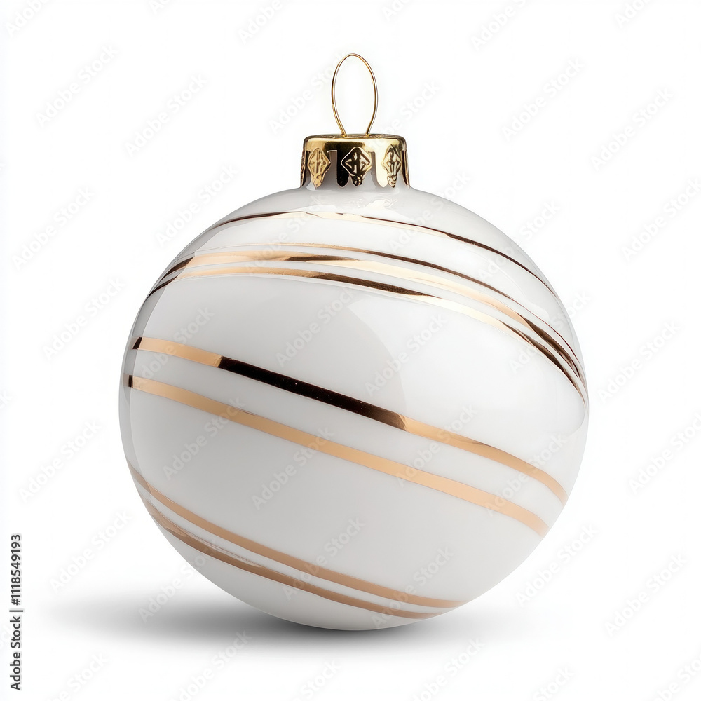 Obraz premium Christmas Bulb Isolated