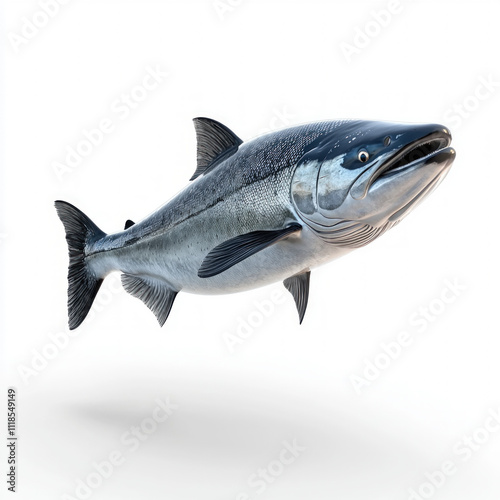 Chinook Salmon Isolated