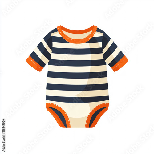 Kids Swimsuit Isolated