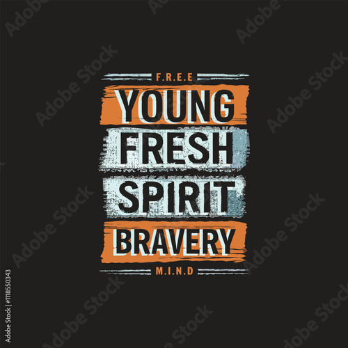 Motivational typography t shirt design 