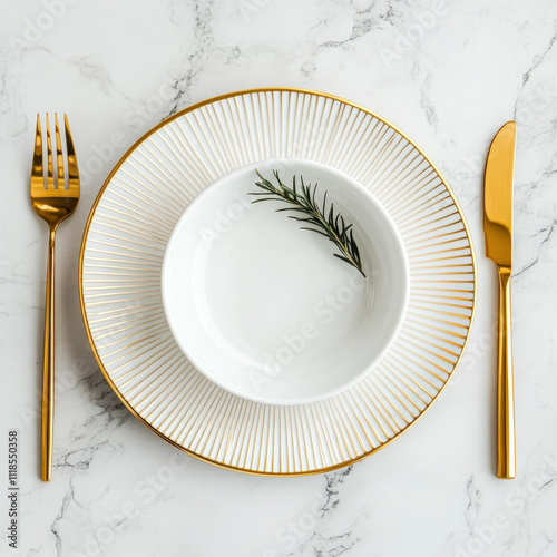 Place Setting Isolated