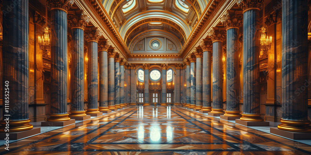 Obraz premium Professional Photography Depicting Government, Regulatory Changes, and Law Concepts with Modern Visual Elements