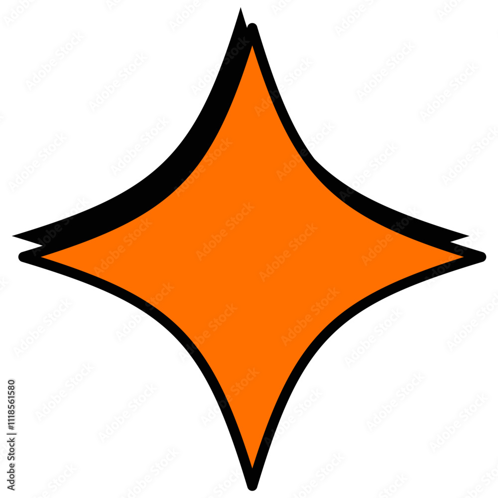 Obraz premium Surprised Expression Mark. 