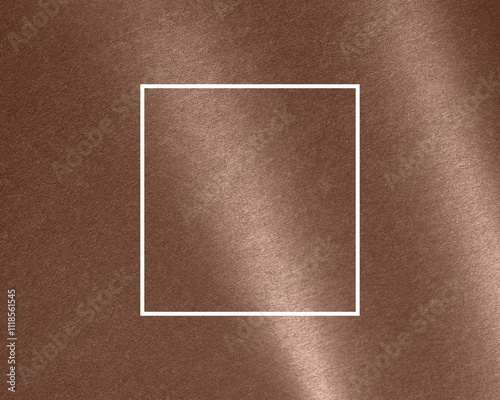 Trendy colour of 2025, mocha mousse, on a modern paper backdrop