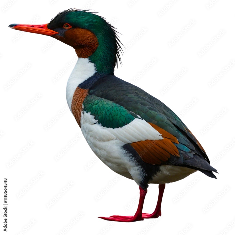 Obraz premium great crested cormorant