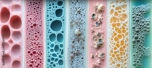 Hyaline elastic fibrocartilage comparison illustrating the different types of cartilage found in various parts of the body highlighting their unique structures and roles photo