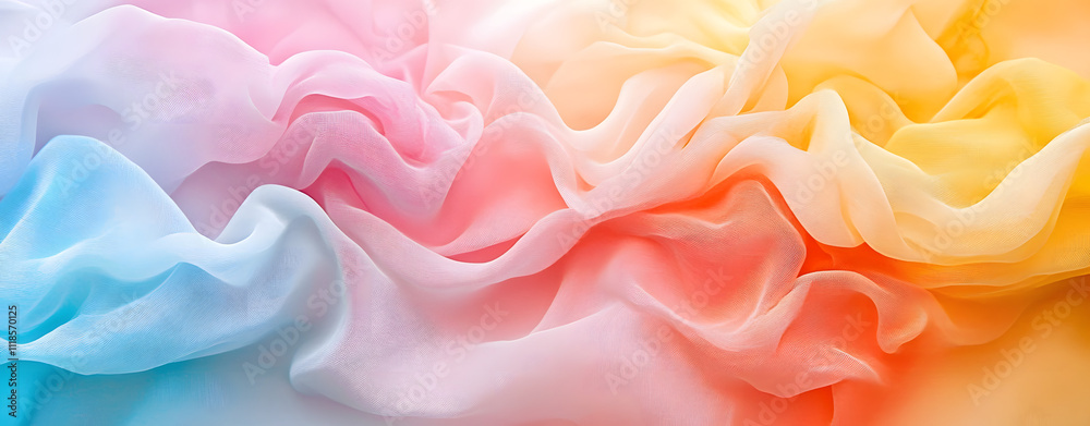 Obraz premium Pastel Ombre Fabric Texture