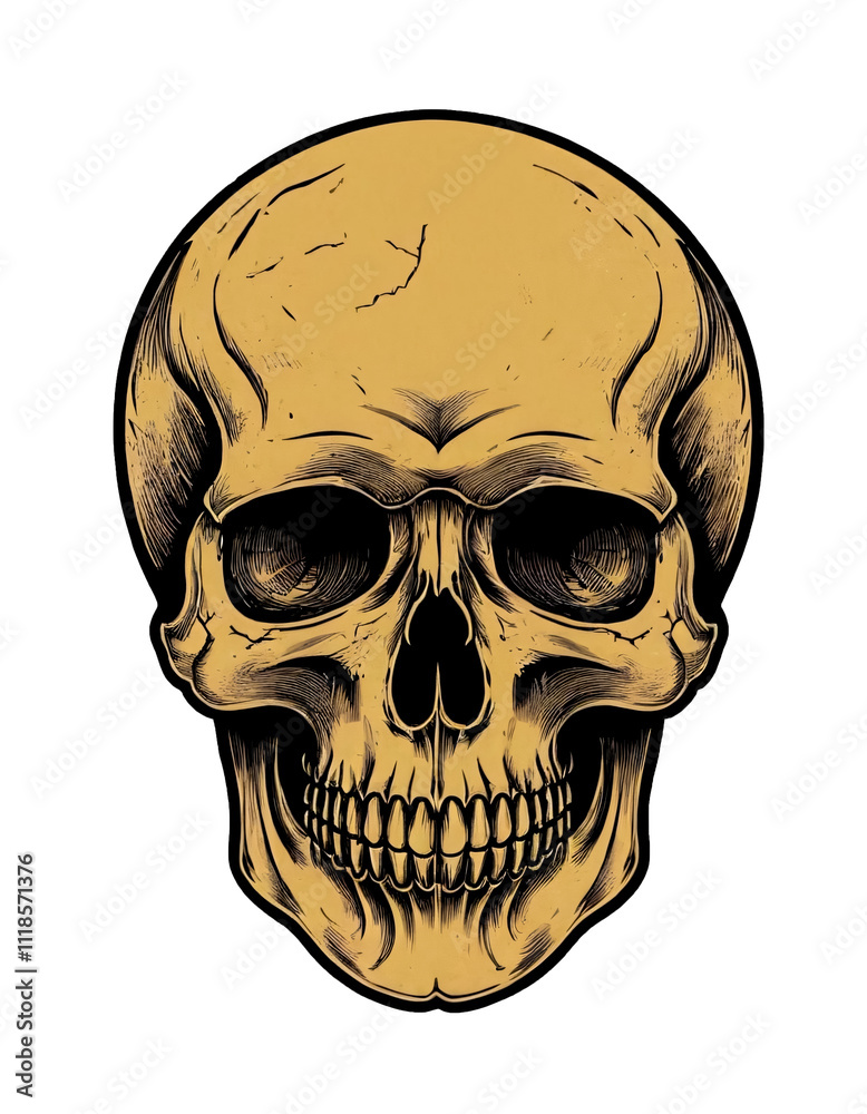 Fototapeta premium skull