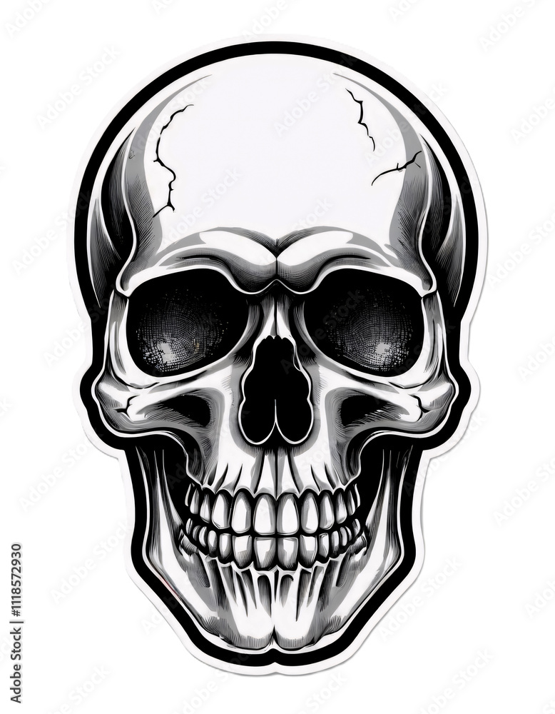 Fototapeta premium skull
