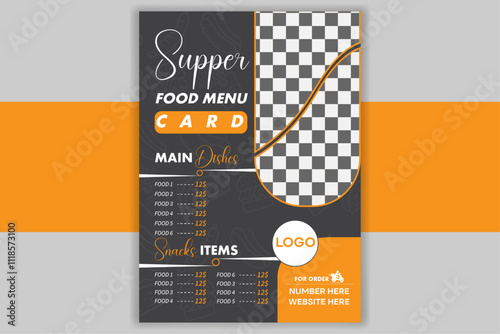 Modern food menu design,restaurant food menu design,food menu design,menu design 