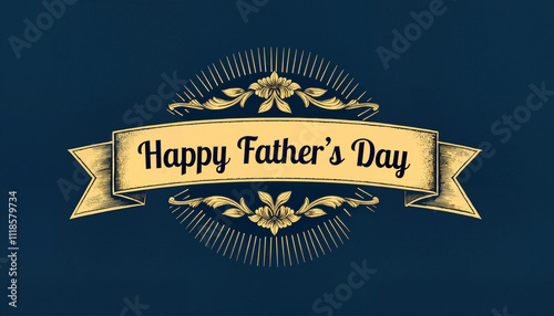 Elegant vintage design saying 