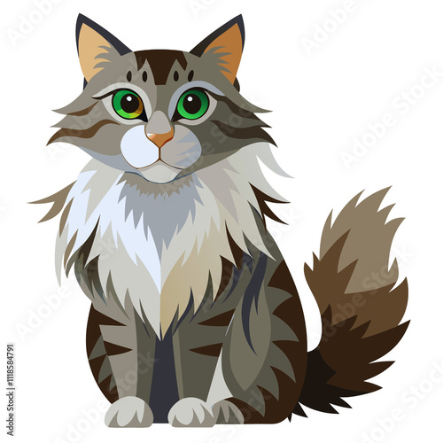 Different Types of Cat PNGs - Transparent Background Cat Illustrations