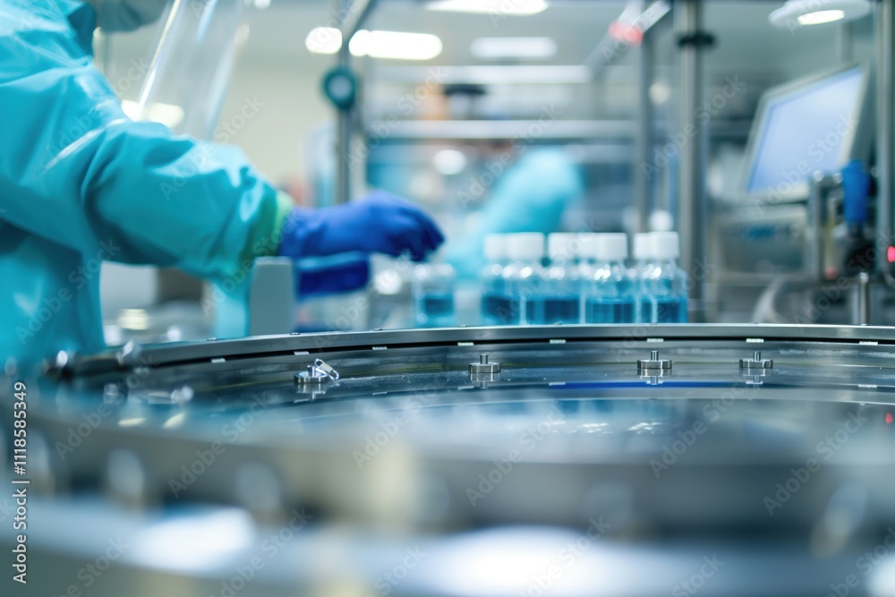 Pharmaceutical drug development in a sterile laboratory environment Pharmaceutical drug development in a sterile laboratory environment