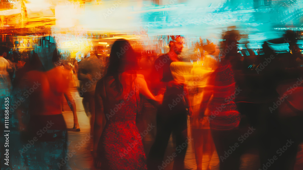 A series of blurred party scenes, focusing on excessive drinking and fleeting euphoria. Euphoria. Illustration A series of blurred party scenes, focusing on excessive drinking and fleeting euphoria. Euphoria. Illustration
