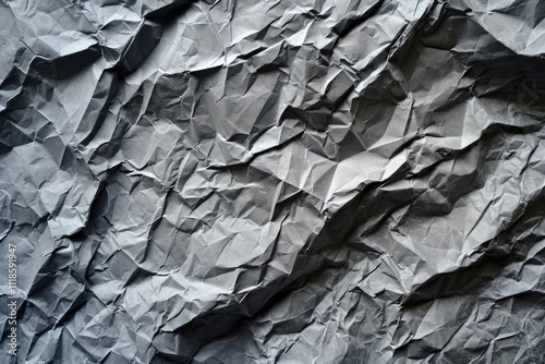 Wallpaper Mural Vintage Grey Paper Texture Background with Crumpled Design Element Torontodigital.ca