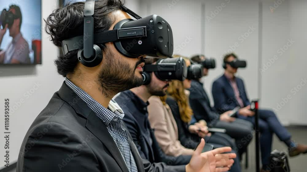 Immersive Virtual Reality Experience: A Group of Professionals Explore the Metaverse Immersive Virtual Reality Experience: A Group of Professionals Explore the Metaverse
