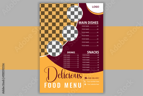 Modern food menu design,restaurant food menu design,food menu design,menu design 