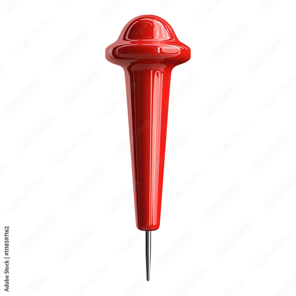 Innovative red marker tool for crafting projects at home workspace Innovative red marker tool for crafting projects at home workspace