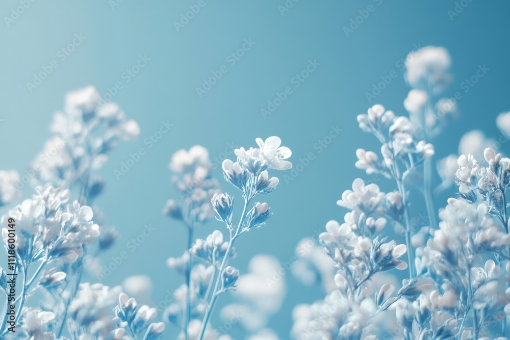 light blue background, Generative AI light blue background, Generative AI