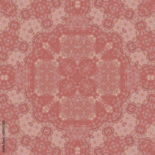 Wallpaper Mural Seamless abstract symmetrical wonderful pattern. Kaleidoscope pattern texture Torontodigital.ca