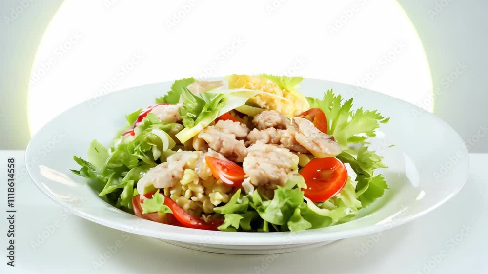 Fresh caesar salad preparation: delicious steps from ingredients to final dish Fresh caesar salad preparation: delicious steps from ingredients to final dish