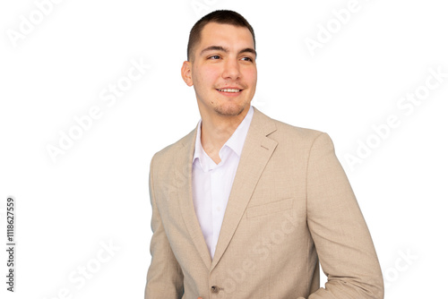 Stylish young entrepreneur in professional attire