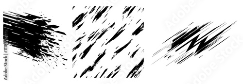 Mixed Vector Textures with Strikes, Grunge & Glitch Lines Perfect for Car Wrap Livery Design