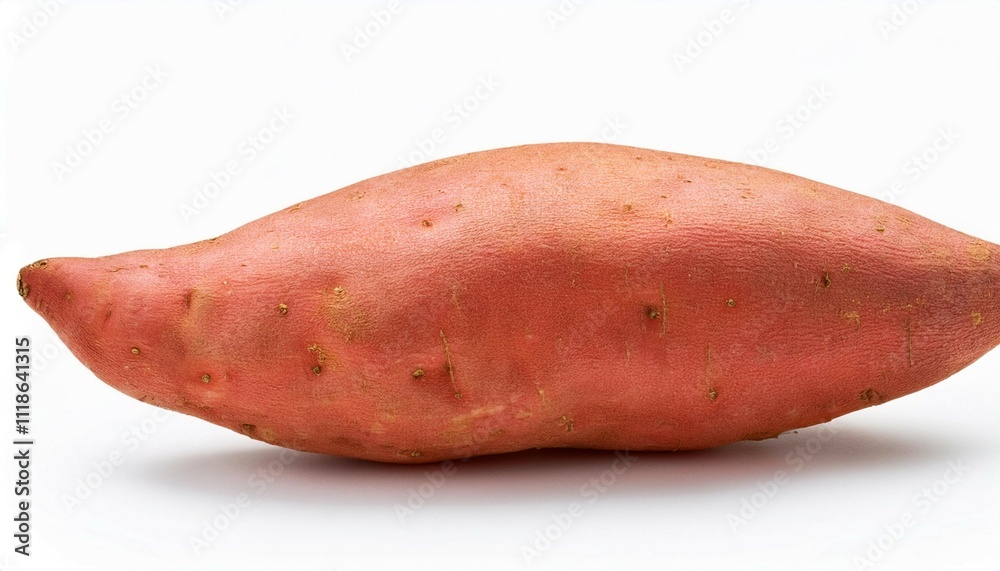isolated full view of sweet potato showcasing its rich orange color and texture emphasizing the natural beauty and health benefits of this nutritious root vegetable isolated full view of sweet potato showcasing its rich orange color and texture emphasizing the natural beauty and health benefits of this nutritious root vegetable