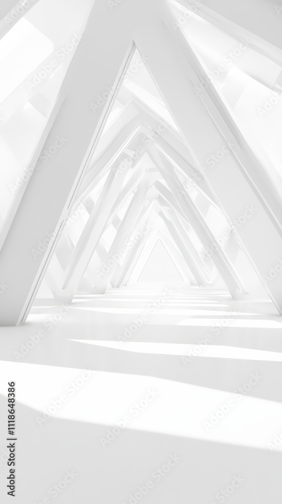 Abstract Minimalist Architecture: A symphony of geometric lines and shadows, this captivating image showcases a modern interior with a minimalist aesthetic. Abstract Minimalist Architecture: A symphony of geometric lines and shadows, this captivating image showcases a modern interior with a minimalist aesthetic.