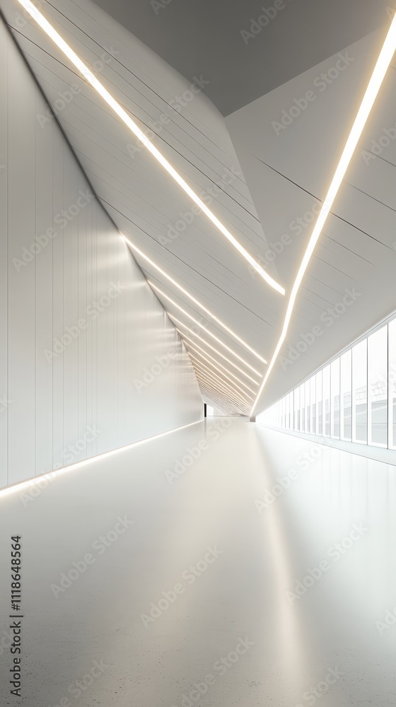 Obraz premium Modern Minimalist Architecture