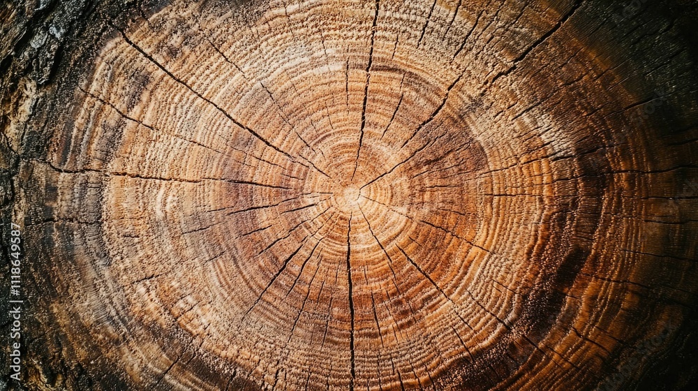Wooden Tree Trunk Cross Section Wooden Tree Trunk Cross Section