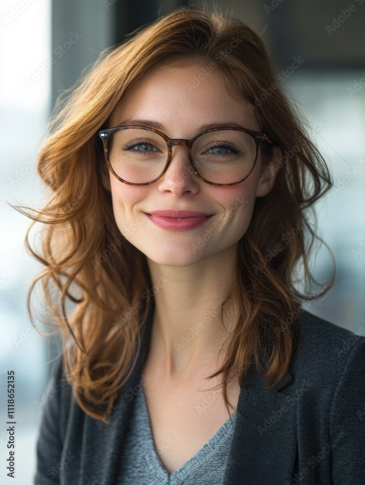 Professional Portrait of a Woman in Business Attire