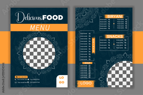 Modern food menu design,restaurant food menu design,food menu design,menu design 