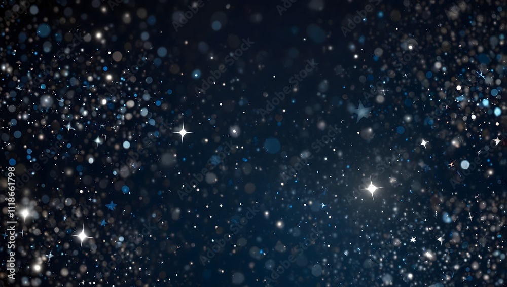 A dark blue background with many tiny, bright sparkles.
A dark blue background with many tiny, bright sparkles.