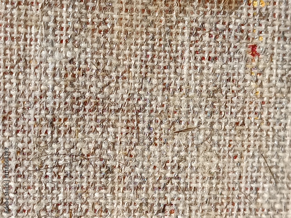 Fototapeta premium Textured Canvas Natural Linen Surface, background