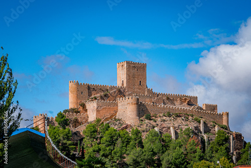 Views of Almansa Castle. Albacete. Spain