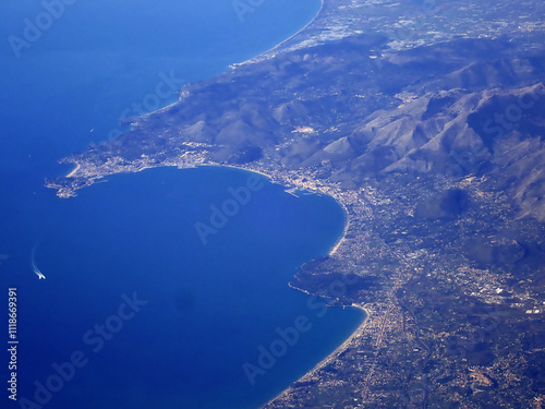 Vista aerea di formia e gaeta 0073 photo