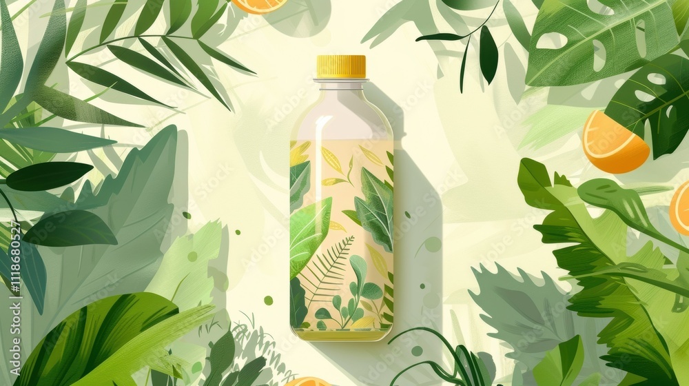 Zoomedin image of a label on a product packaging highlighting the use of sustainable materials and ecofriendly production processes. Zoomedin image of a label on a product packaging highlighting the use of sustainable materials and ecofriendly production processes.