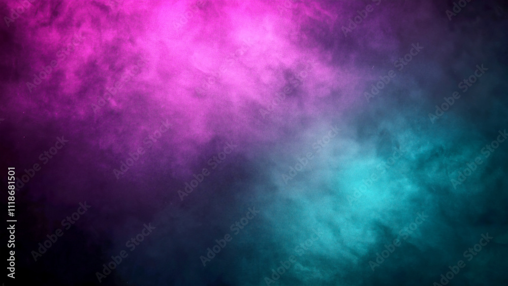 Gradient of purple, teal, and dark gray clouds on a dark background, with a smoky purple effect adding depth to the moody atmosphere. Gradient of purple, teal, and dark gray clouds on a dark background, with a smoky purple effect adding depth to the moody atmosphere.