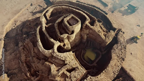 This stock motion graphics video includes clip of a Motilla del Azuer