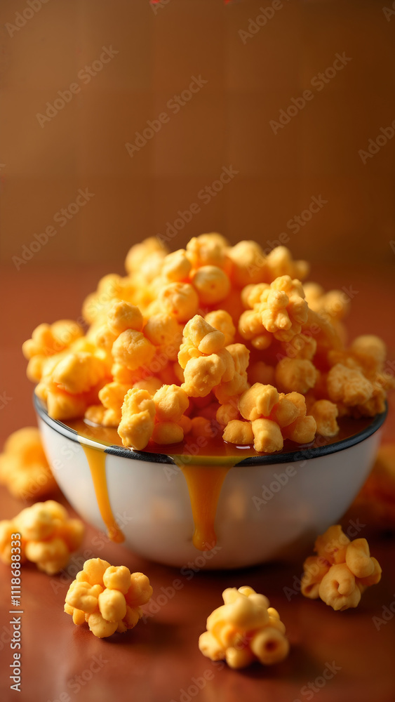 Sweet and Spicy Caramel Corn Snack Sweet and Spicy Caramel Corn Snack