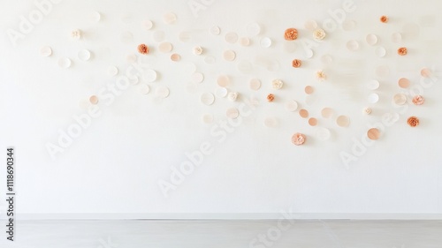 A beautifully designed donor wall in a community center, showcasing names and messages of gratitude from donors who supported local non-profits photo