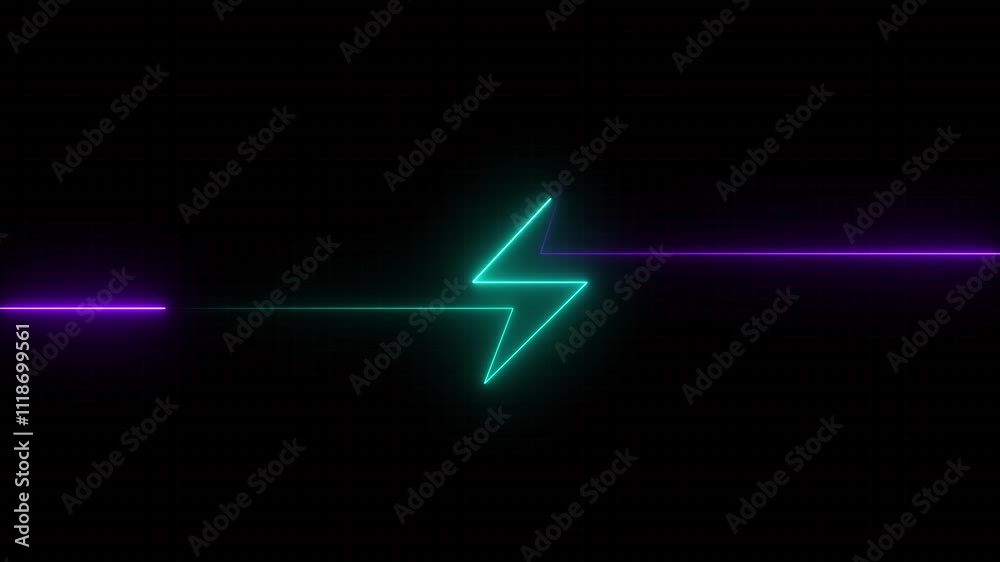 neon line battery volt icon animation.Neon glowing battery charging icon animation. Neon electric charging power icon. Lightning bolt sign icon animation. neon line battery volt icon animation.Neon glowing battery charging icon animation. Neon electric charging power icon. Lightning bolt sign icon animation.